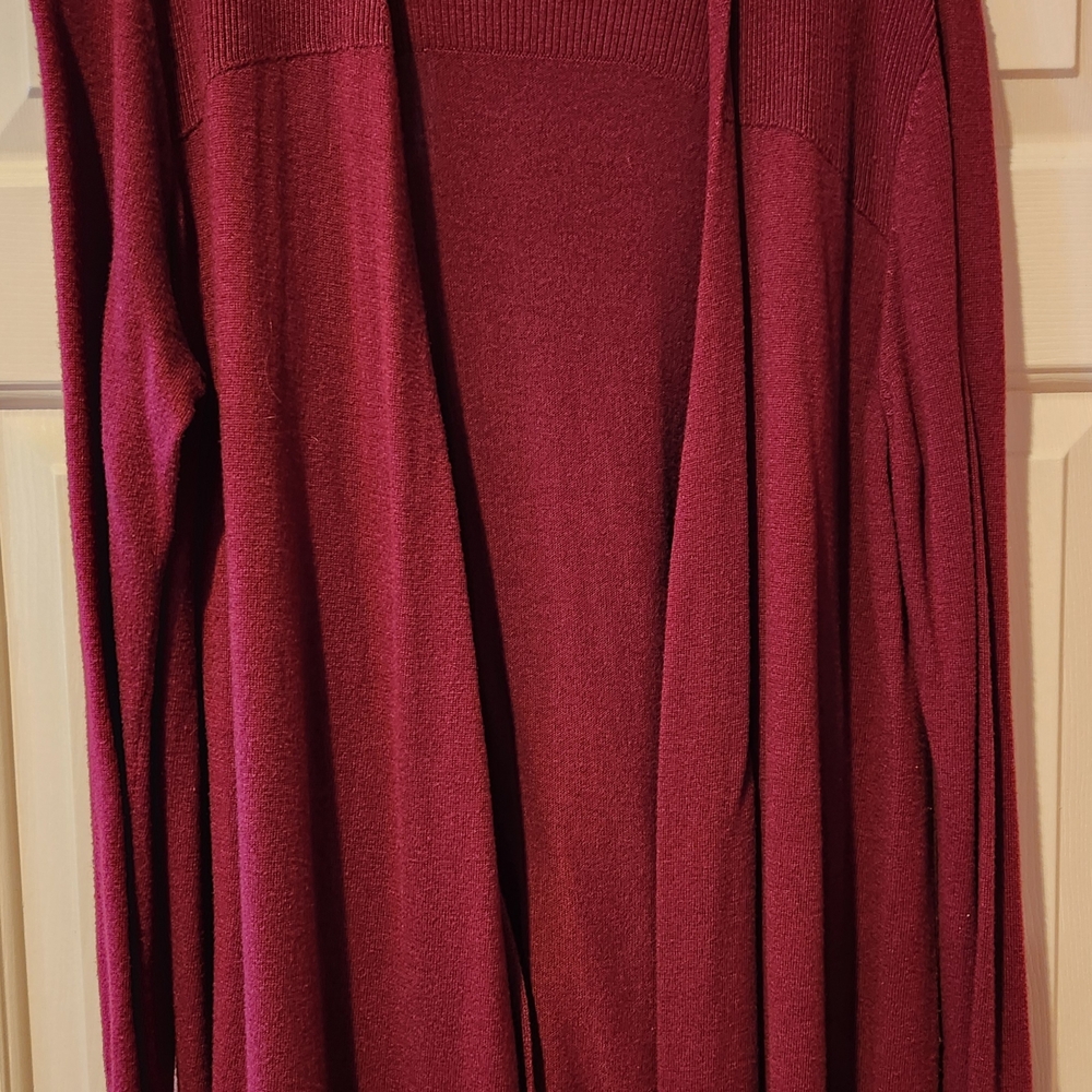 LOFT Elegant Burgundy Women's Sweater